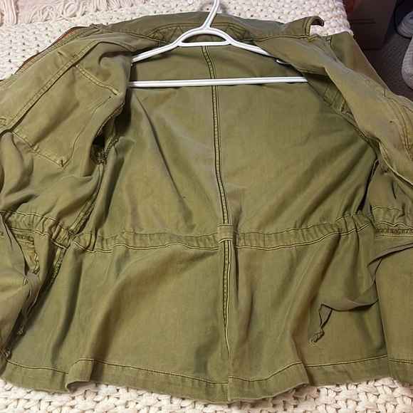 Free People Women's Seize The Day Jacket Green, XS, Like New - Picture 5 of 6